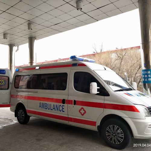 下花园救护车出租服务案例2